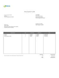 best quotation format uae best quotation format uae