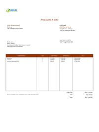 company quotation format uae company quotation format uae