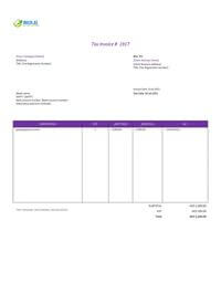 cash photography invoice template uae