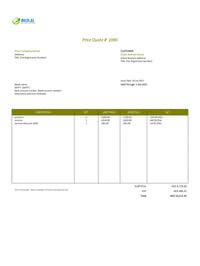 professional quotation format uae professional quotation format uae