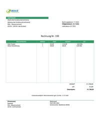 Kleingewerbe Rechnung Vorlage Österreich Kleingewerbe Rechnung Vorlage Österreich