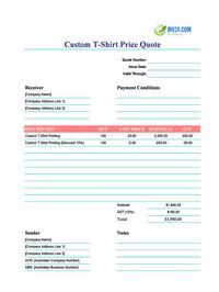 custom t shirt quote template australia