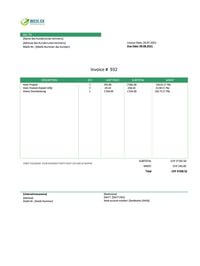 Invoice Muster Schweiz