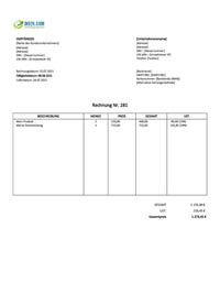 Rechnung Handwerker Muster Rechnung Handwerker Muster