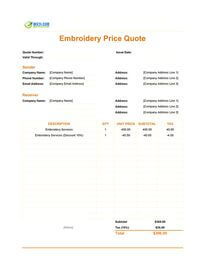 embroidery quote template