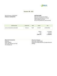 exemple de facture pour garage automobile exemple de facture pour garage automobile