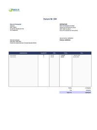 modèle de facture à remplir modèle de facture à remplir