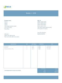 invoice template with bank details UK invoice template with bank details UK
