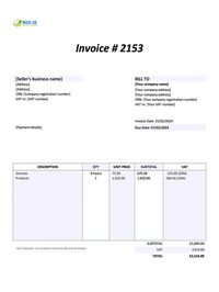 self-billing invoice template sheets UK self-billing invoice template sheets UK