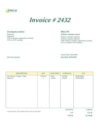 timesheet invoice template UK timesheet invoice template UK