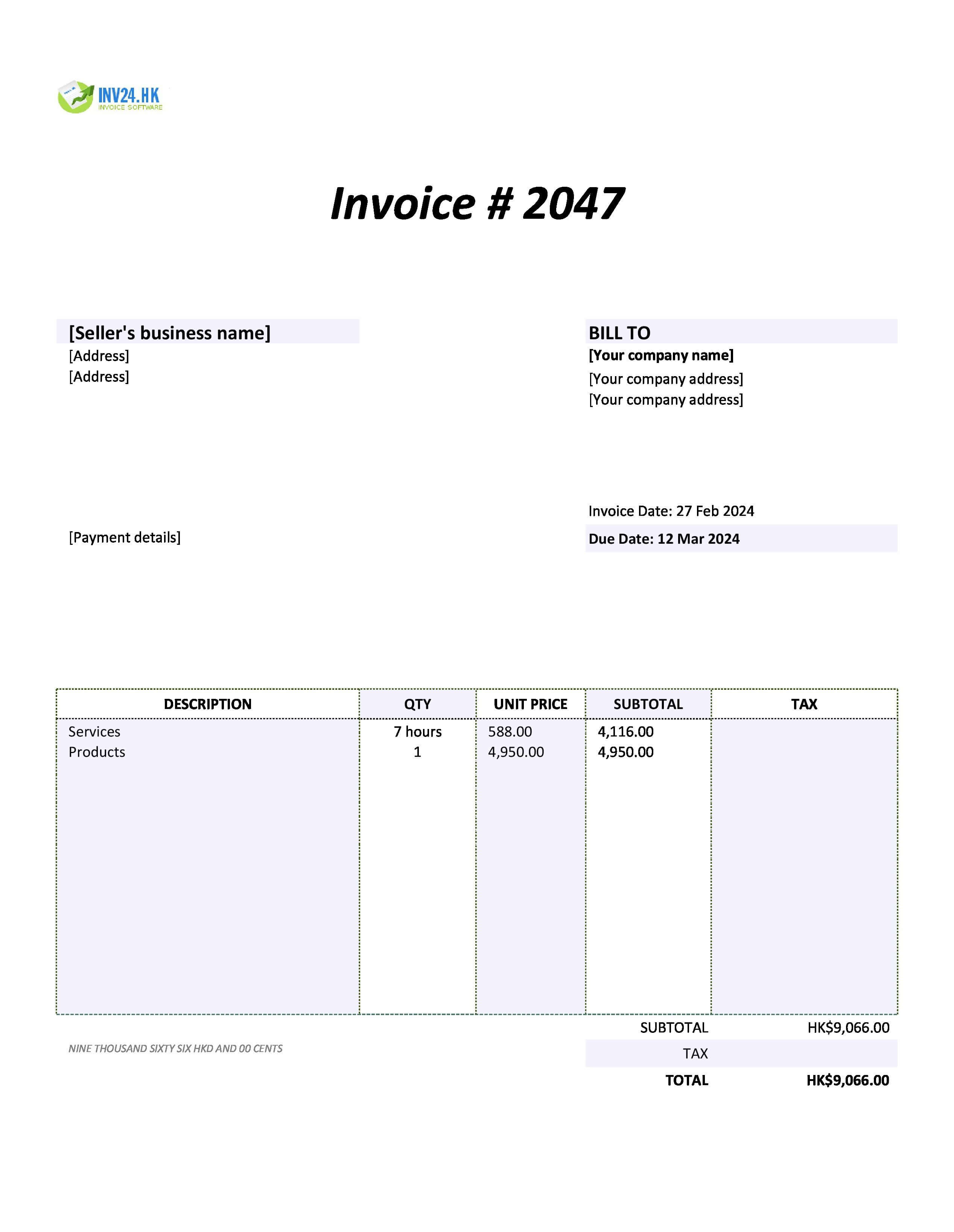 self-billing invoice example self-billing invoice example