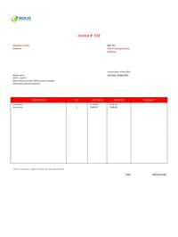 printable paper editable invoice template hk