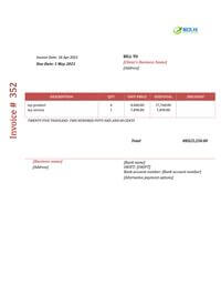 self employed freelance online invoice template hk