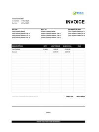 product invoice template hk product invoice template hk