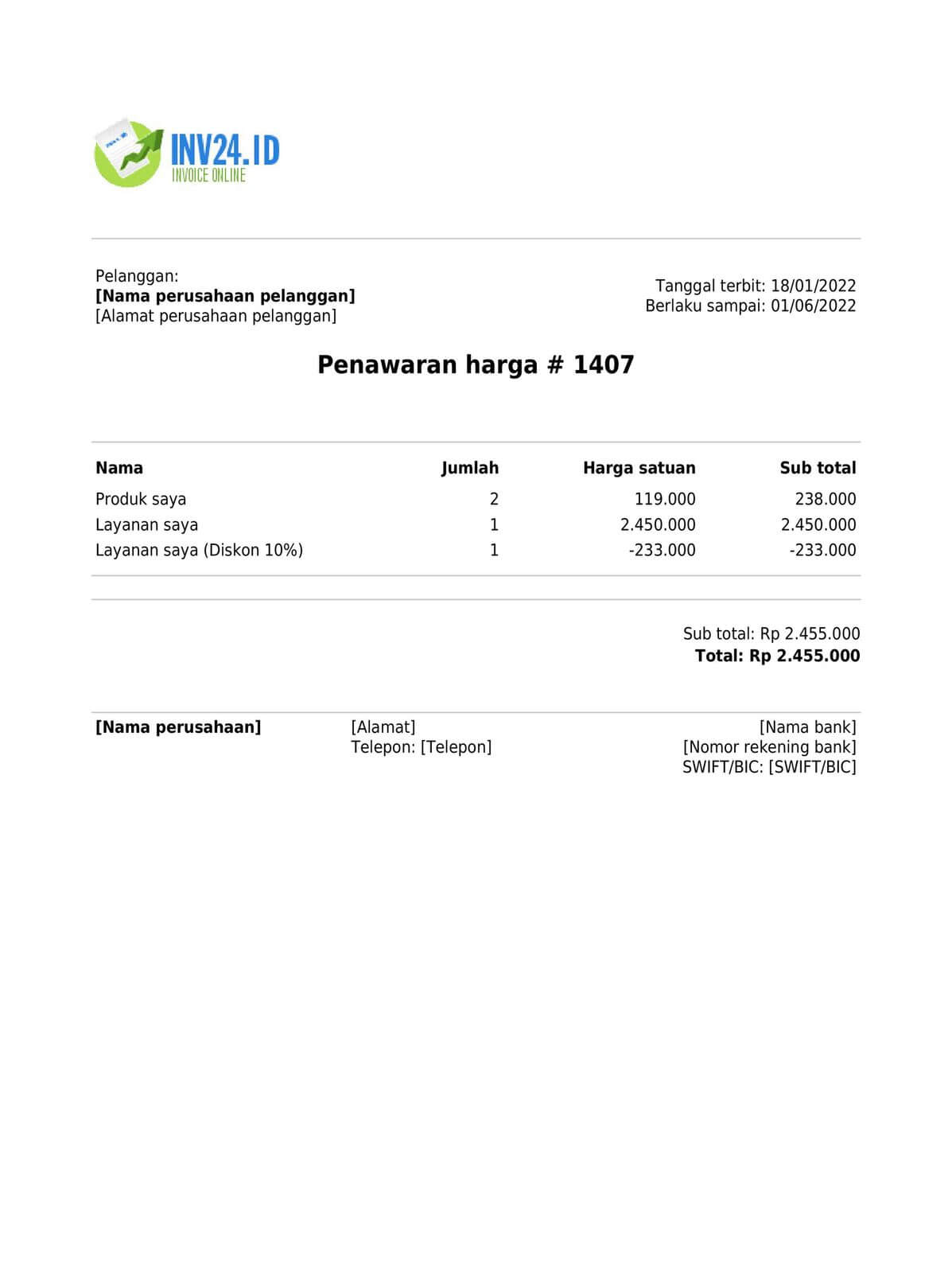 Cara Membuat Surat Penawaran Harga Beserta Contohnya Bilarasa Cara Membuat Surat Penawaran Harga Beserta Contohnya Bilarasa