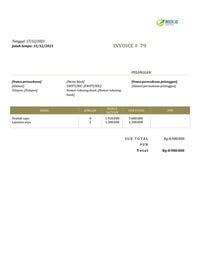 cara membuat invoice contoh cara membuat invoice contoh