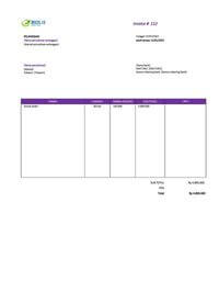 contoh invoice rental mobil contoh invoice rental mobil