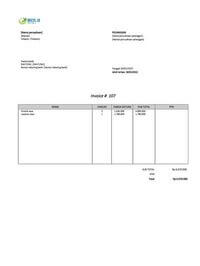 invoice bahasa Indonesia