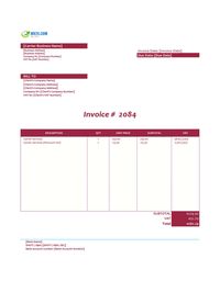 Carrier invoice template ireland Carrier invoice template ireland