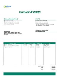 Floral invoice template ireland Floral invoice template ireland