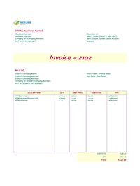 HVAC invoice template ireland HVAC invoice template ireland