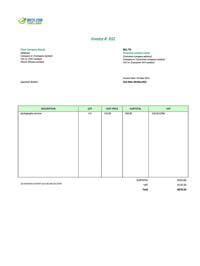 photography invoice template ireland