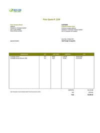 quote design template ireland