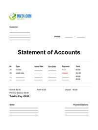 statement of accounts template doc ireland