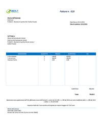 fac simile fattura dentista fac simile fattura dentista