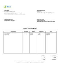 fac simile fattura proforma estero fac simile fattura proforma estero