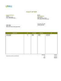 invoice pavyzdys invoice pavyzdys