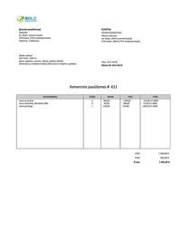 komercinis pasiūlymas forma komercinis pasiūlymas forma