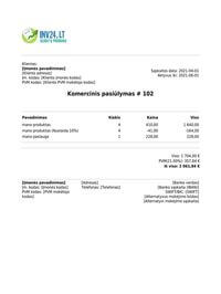 komercinis pasiūlymas komercinis pasiūlymas
