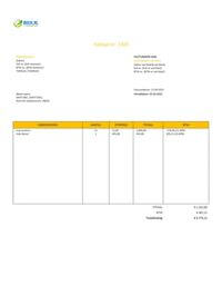 excel sjabloon factuur excel sjabloon factuur