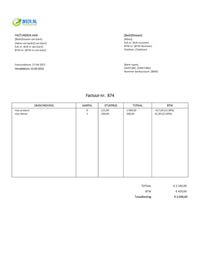 factuur opstellen voorbeeld factuur opstellen voorbeeld