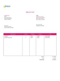 offerte schrijven voorbeeld offerte schrijven voorbeeld