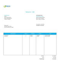 standaard factuur excel standaard factuur excel