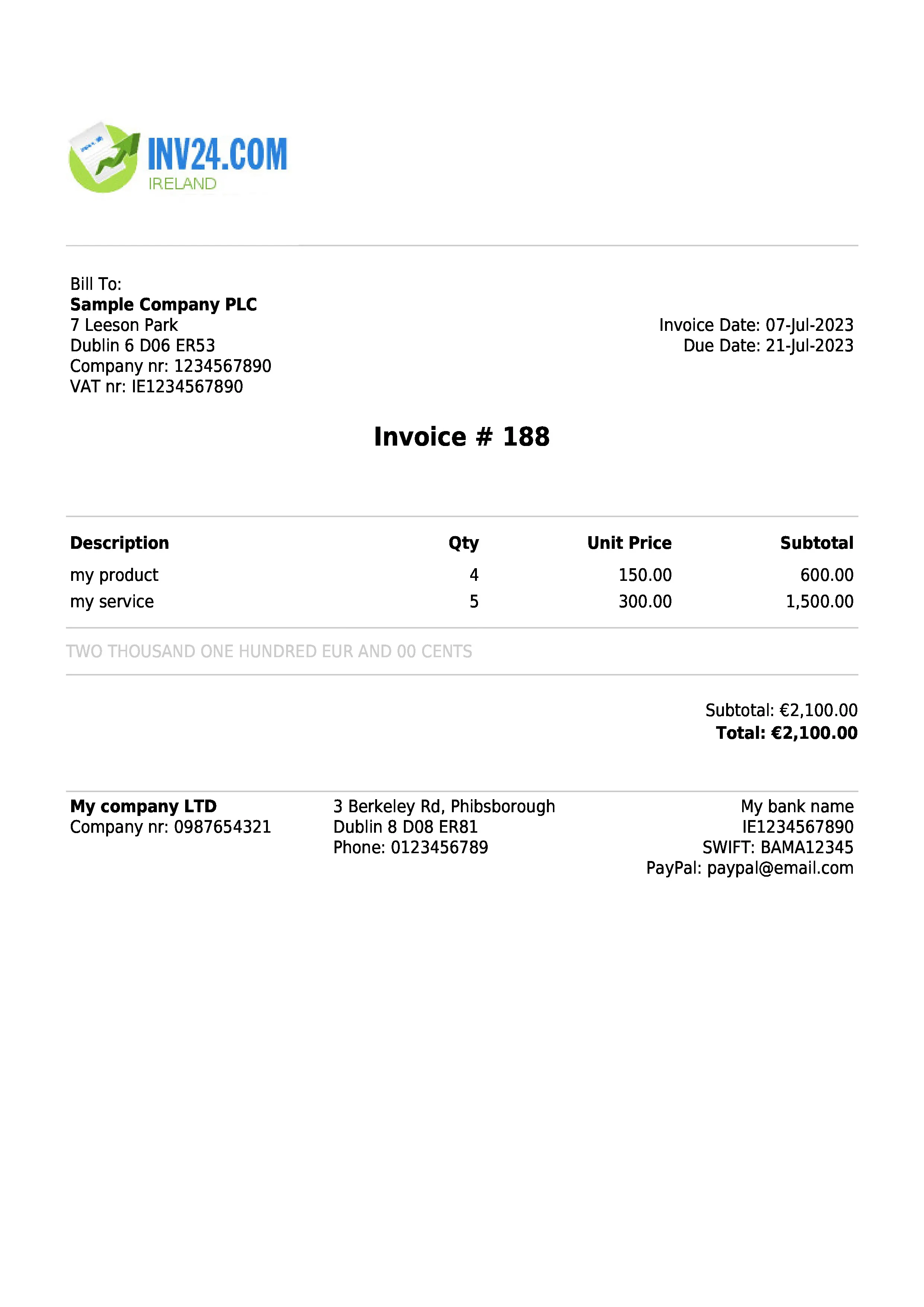 invoice-for-vat-non-payer-in-ireland-definition-sample-and-creation