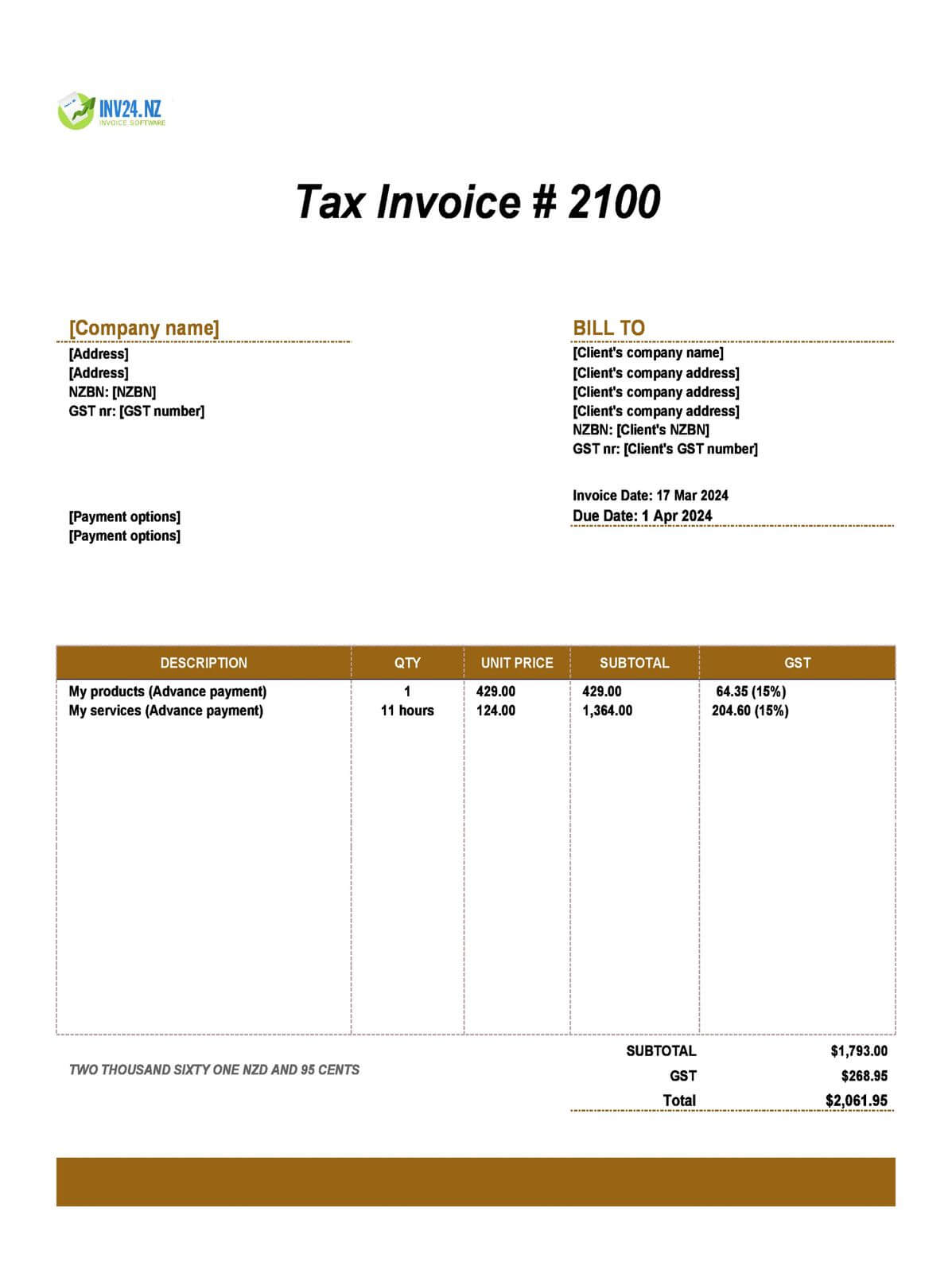 Advance Invoice in New Zealand: Meaning, Pros & Cons
