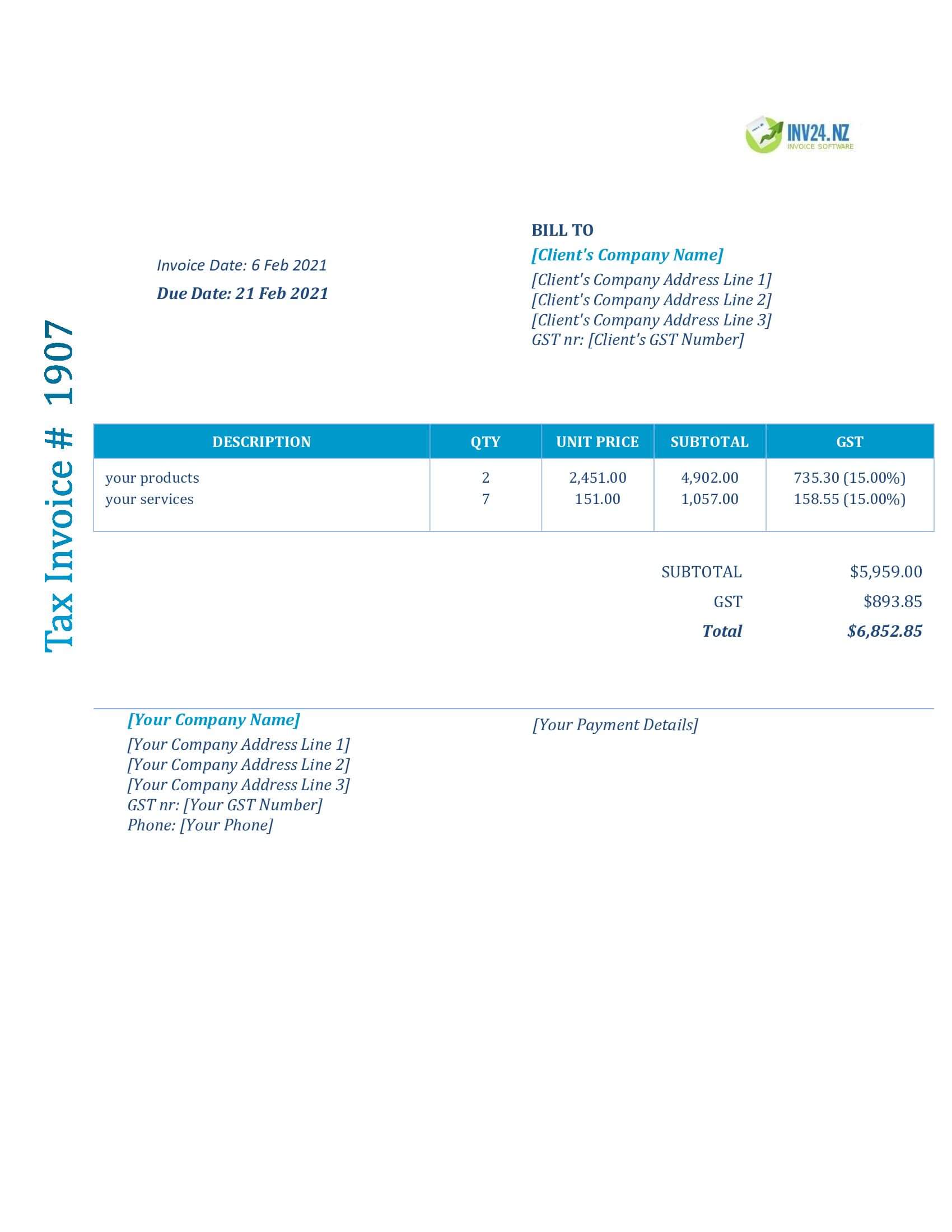 invoice template google docs nz invoice template google docs nz