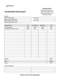 accounting quote template new zealand accounting quote template new zealand