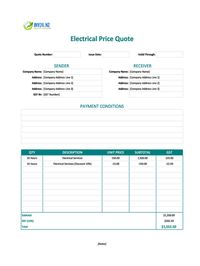 electrical quote template new zealand electrical quote template new zealand