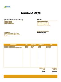 Freelance writing invoice template new zealand Freelance writing invoice template new zealand