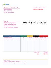 Illustrator invoice template new zealand Illustrator invoice template new zealand
