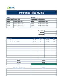 insurance quote template new zealand insurance quote template new zealand