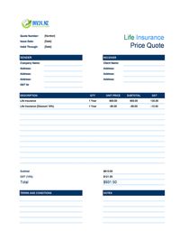 life insurance quote template new zealand life insurance quote template new zealand