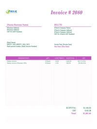 Nanny invoice template new zealand Nanny invoice template new zealand