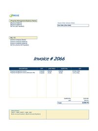 Property management invoice template new zealand Property management invoice template new zealand