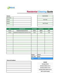 residential cleaning quote template new zealand residential cleaning quote template new zealand