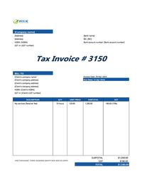 retainer invoice template nz